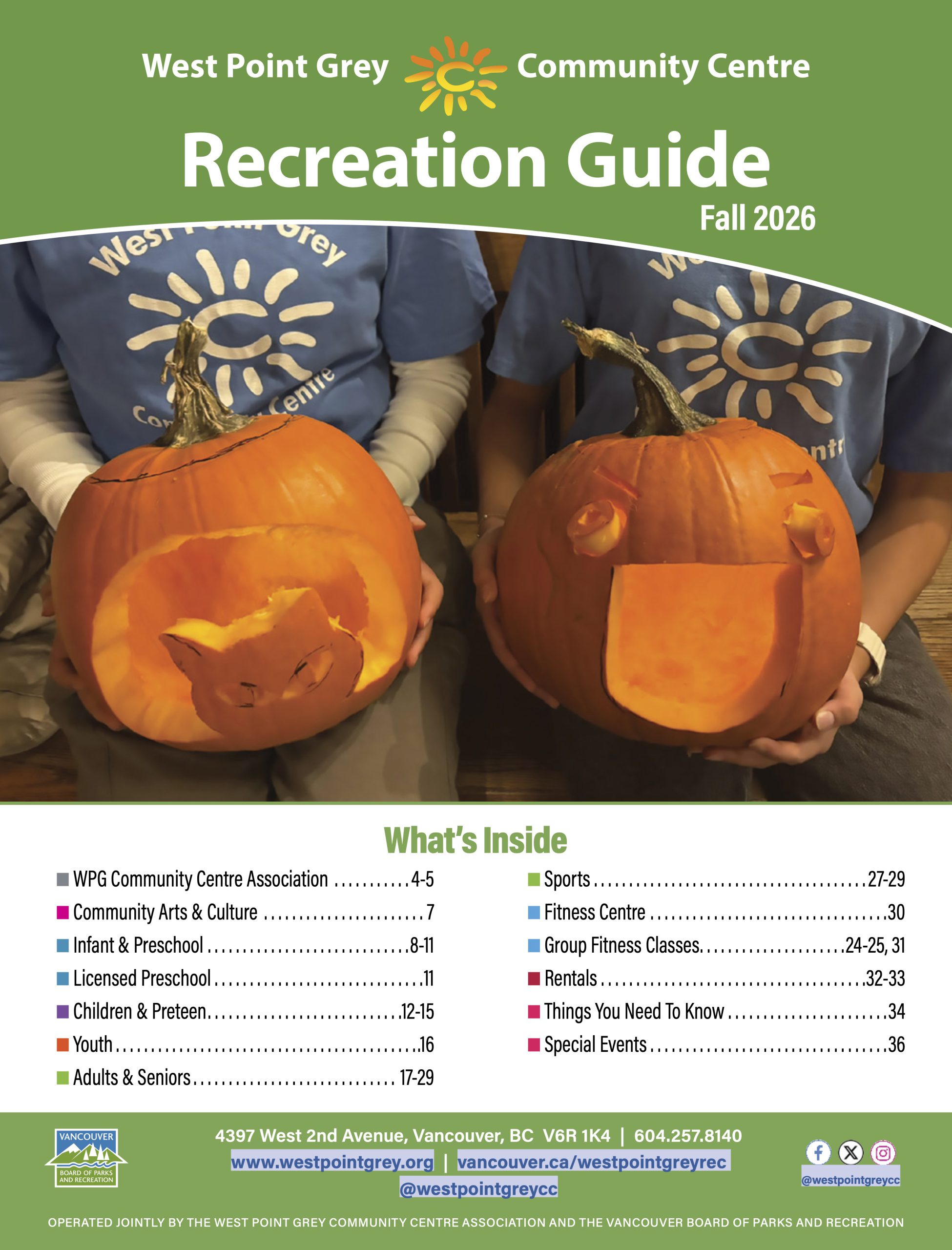 West Point Grey CC Recreation Guide