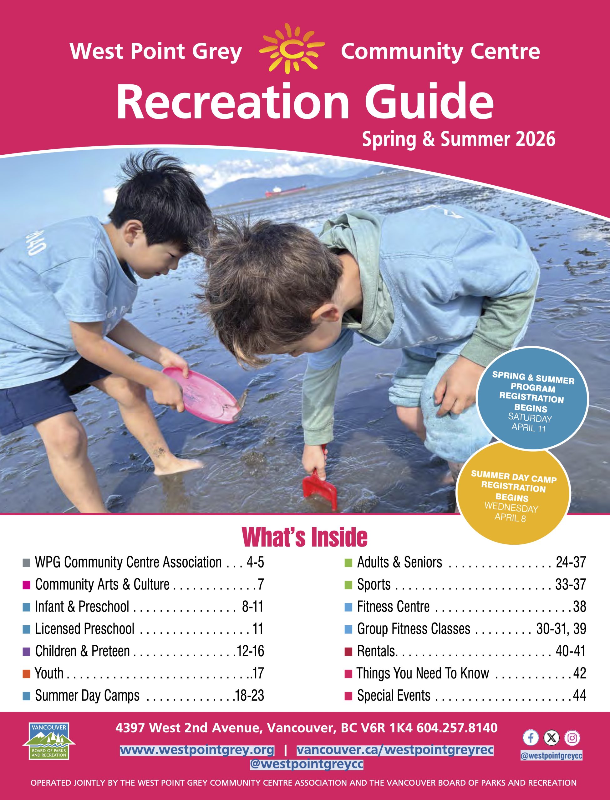 West Point Grey CC Recreation Guide