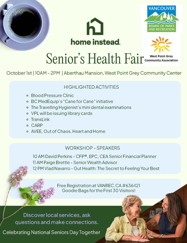Seniors Health Fair